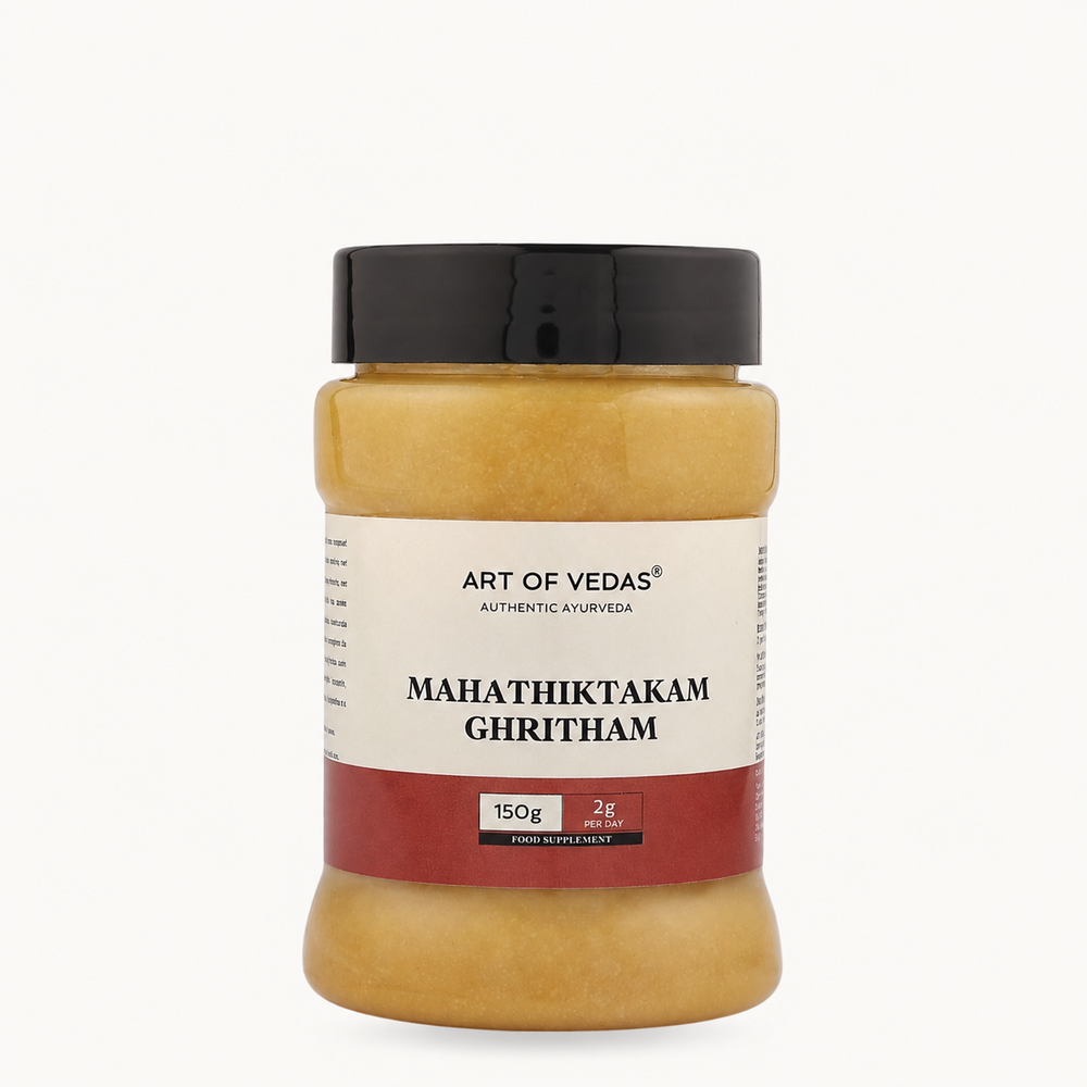 Art of Vedas Mahathiktakam Ghritham, 150 g, ayurvedisches Nahrungsergänzungsmittel